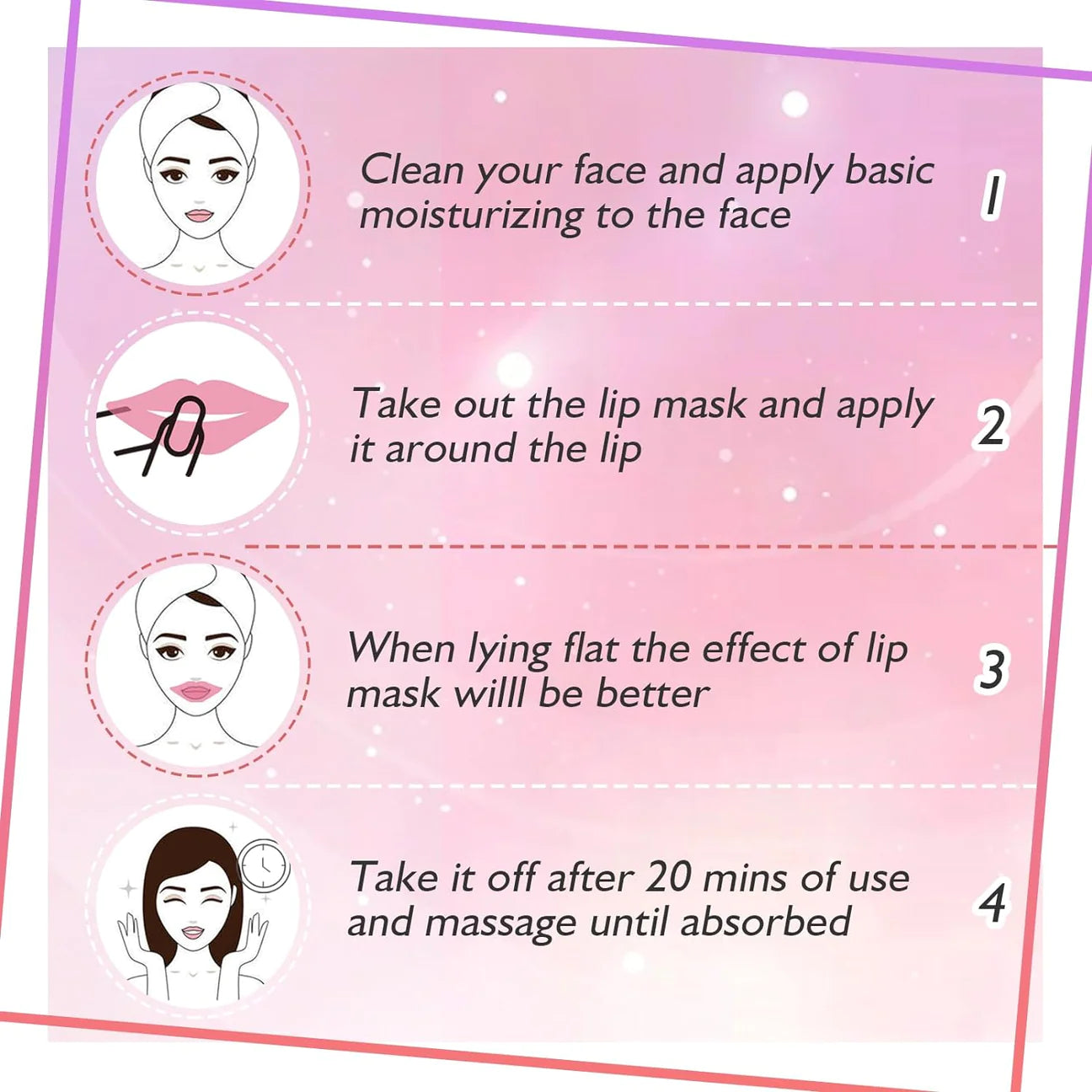 Gold Collagen Lip Rejuvenating Masks (5 pack)